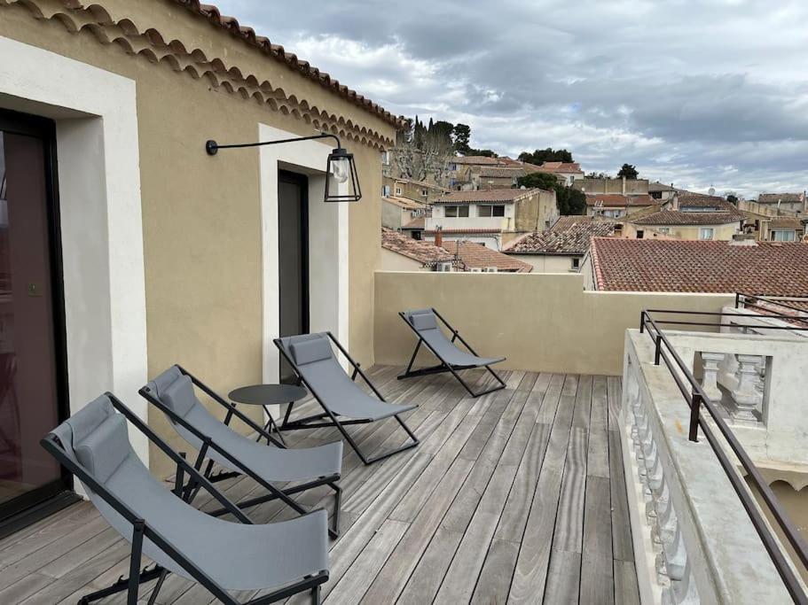 Villa De Charme Châteauneuf-de-Gadagne Eksteriør billede